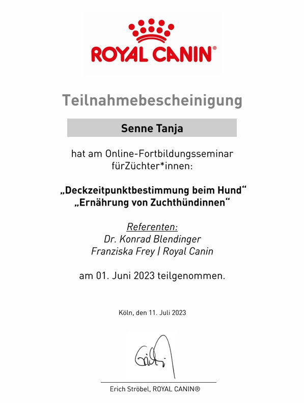 Fortbildung: Deckzeitbestimmung
